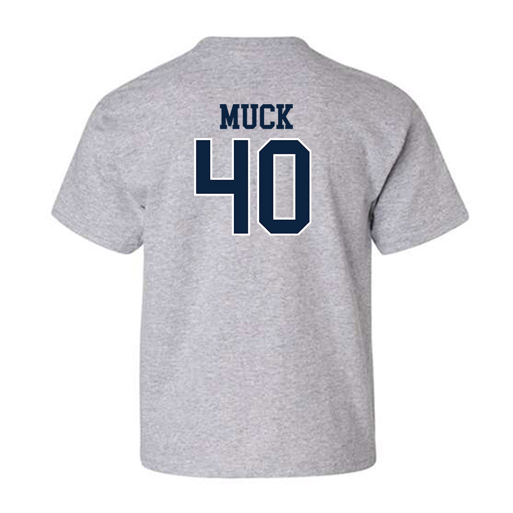 Xavier - NCAA Baseball : Karter Muck - Generic Shersey Youth T-Shirt-1