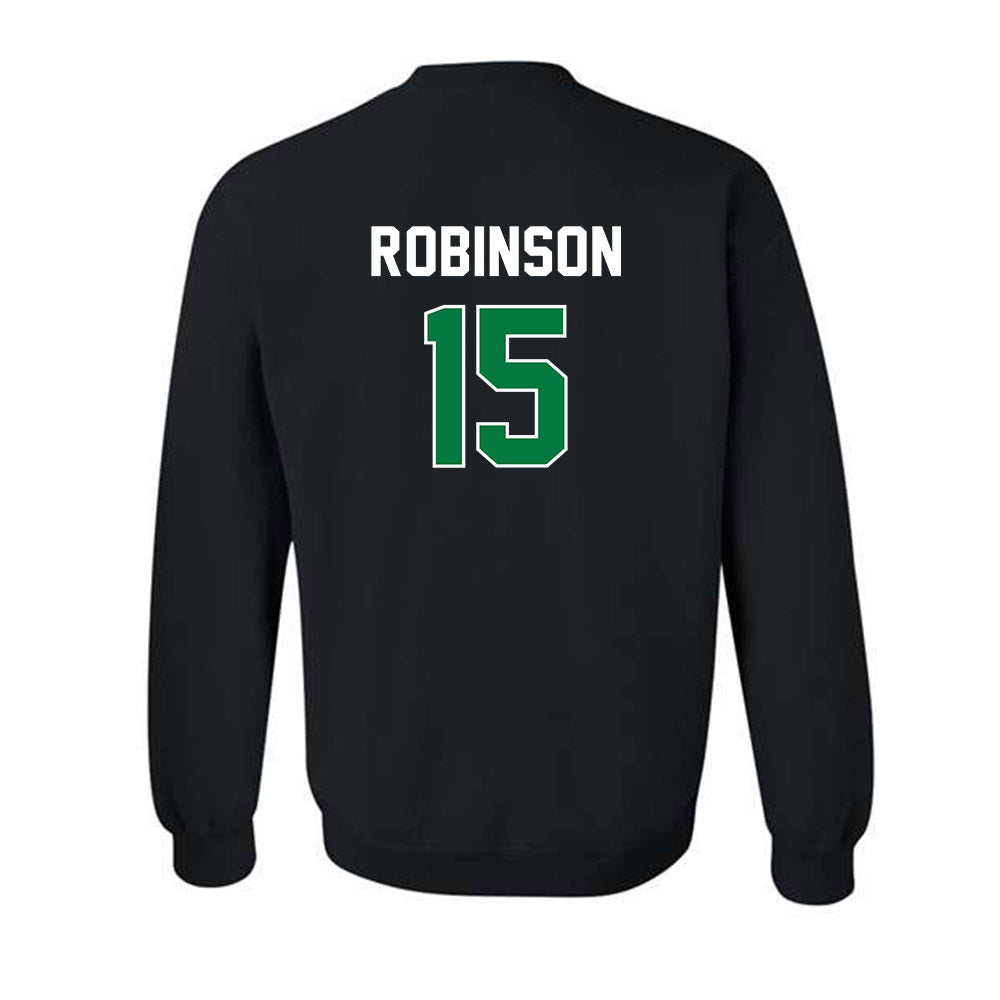 North Texas - NCAA Men's Basketball : Reece Robinson - Classic Shersey Crewneck Sweatshirt-1