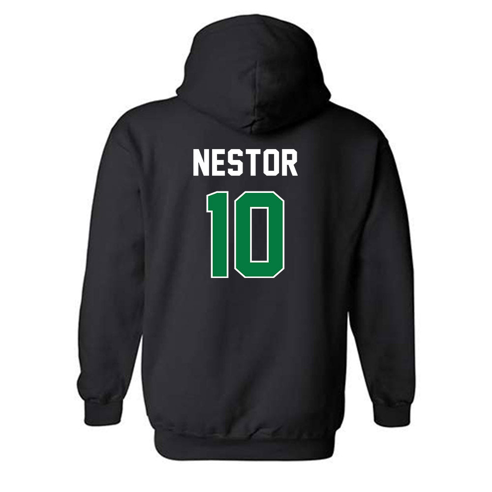 North Texas - NCAA Women's Basketball : Megan Nestor - Classic Shersey Hooded Sweatshirt-1