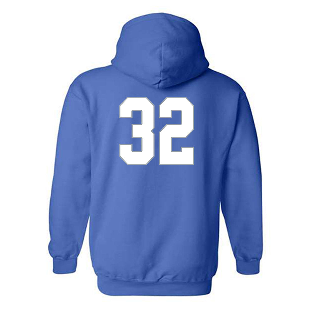 Drake - NCAA Women's Basketball : Allie Myers - Classic Shersey Hooded Sweatshirt-1