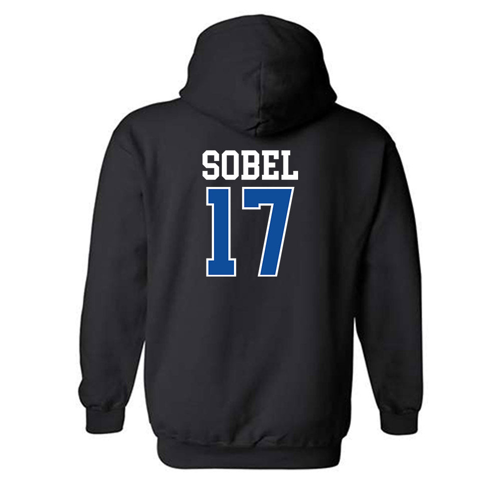 Drake - NCAA Women's Soccer : Ivy Sobel - Hooded Sweatshirt-1