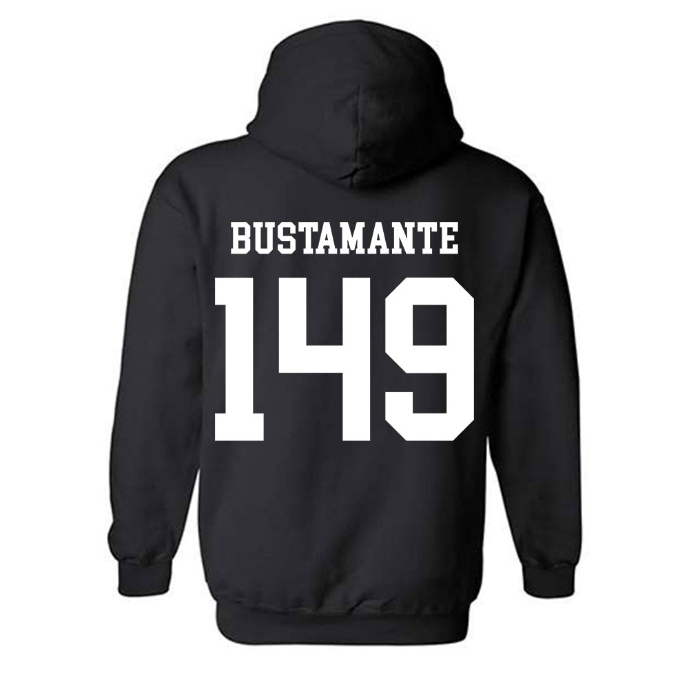 Ohio - NCAA Wrestling : Sam Bustamante - Generic Shersey Hooded Sweatshirt-1