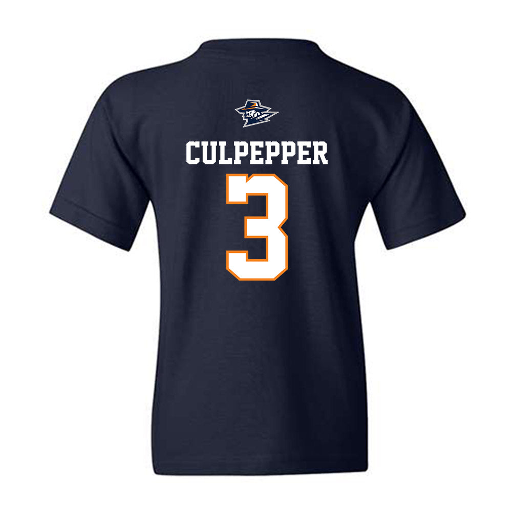 UTEP - Men's Basketball Legends : Randy Culpepper - Sports Shersey Youth T-Shirt-1