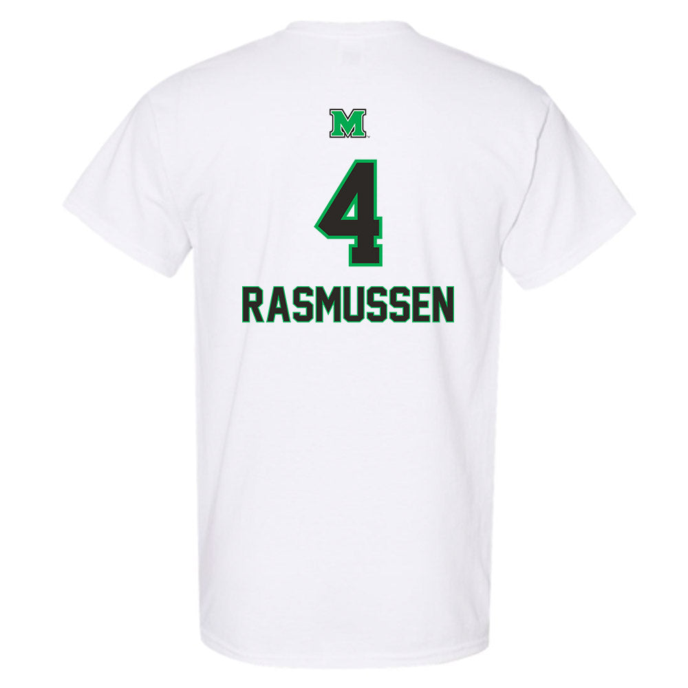 Marshall - NCAA Men's Basketball : Luke Rasmussen - Generic Shersey T-Shirt-1