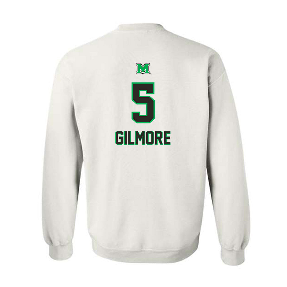 Marshall - NCAA Football : Javae Gilmore - Generic Shersey Crewneck Sweatshirt-1