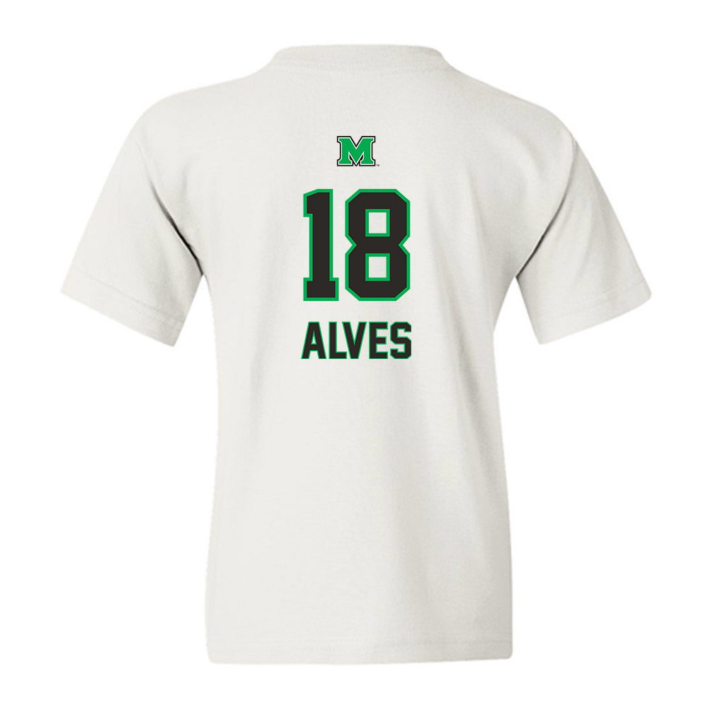 Marshall - NCAA Women's Soccer : Marcella Alves - Generic Shersey Youth T-Shirt-1