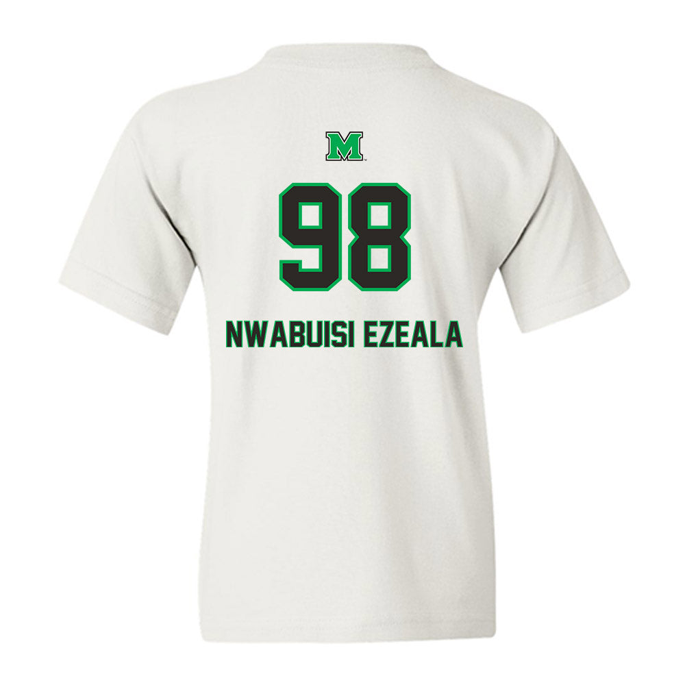 Marshall - NCAA Football : Terry Nwabuisi Ezeala - Generic Shersey Youth T-Shirt-1