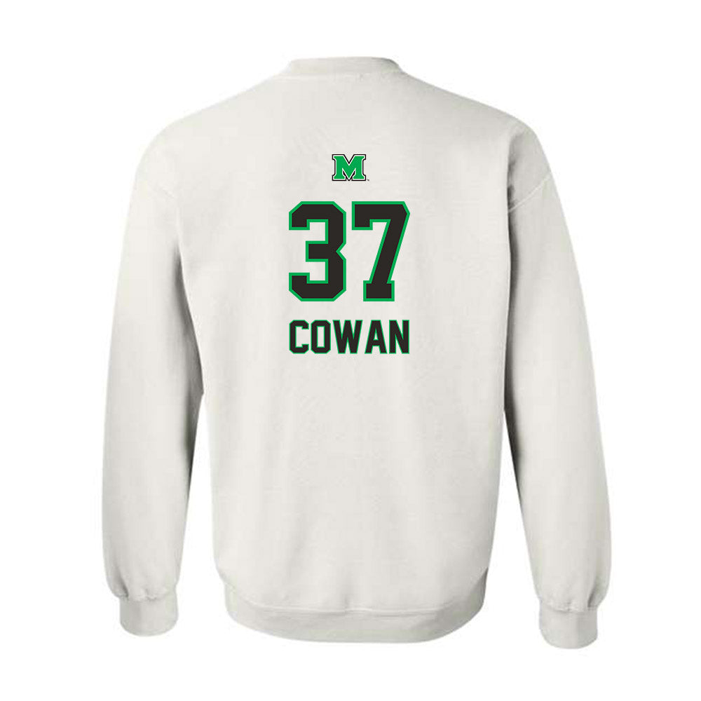 Marshall - NCAA Football : atley cowan - Generic Shersey Crewneck Sweatshirt-1
