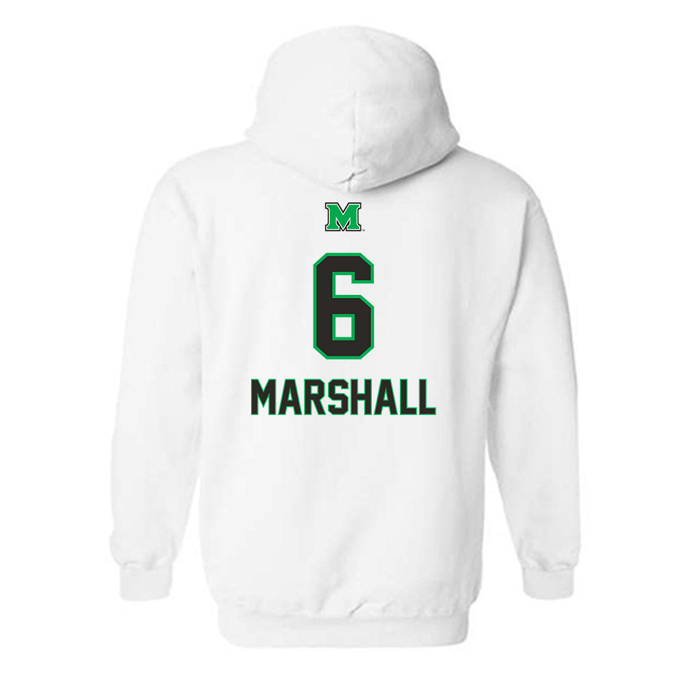 Marshall - NCAA Football : Jalen Marshall - Generic Shersey Hooded Sweatshirt-1