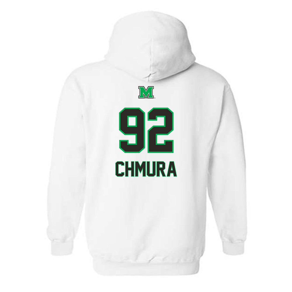 Marshall - NCAA Football : Cam Chmura - Generic Shersey Hooded Sweatshirt-1