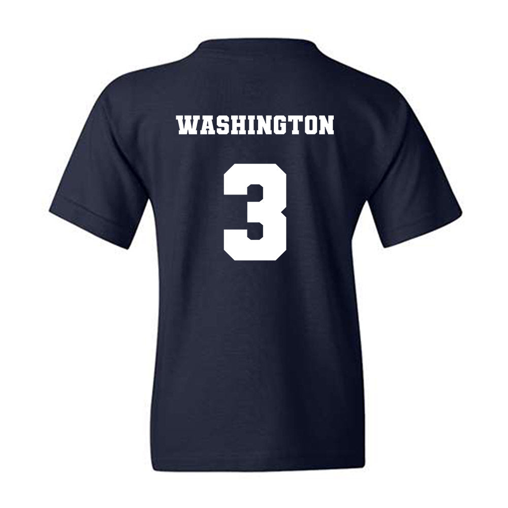 Xavier - NCAA Men's Basketball : Tru Washington - Generic Shersey Youth T-Shirt-1