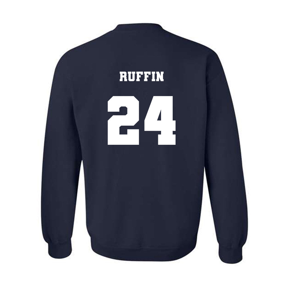 Xavier - NCAA Men's Soccer : Ellison Ruffin - Generic Shersey Crewneck Sweatshirt-1