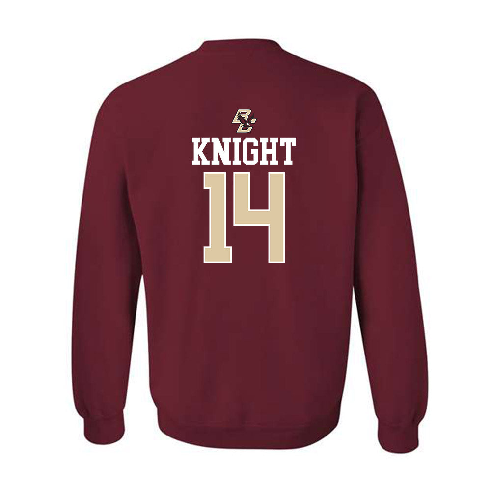 Boston College - NCAA Softball : Emma Knight - Sports Shersey Crewneck Sweatshirt-1