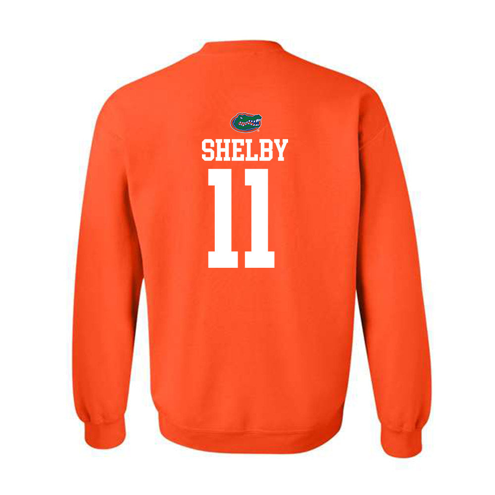 Florida - NCAA Women's Volleyball : Nadiya Shelby - Sports Shersey Crewneck Sweatshirt-1