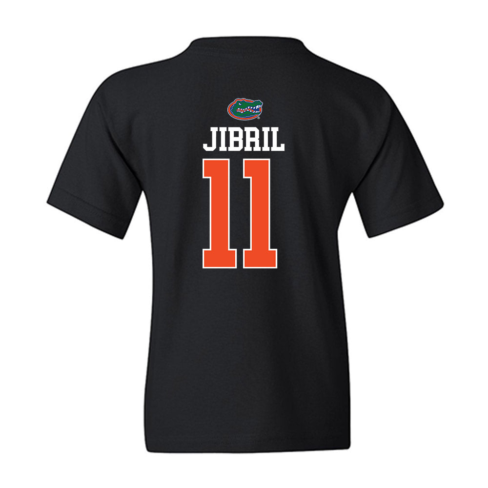 Florida - NCAA Women's Soccer : Hannah Jibril - Sports Shersey Youth T-Shirt-1