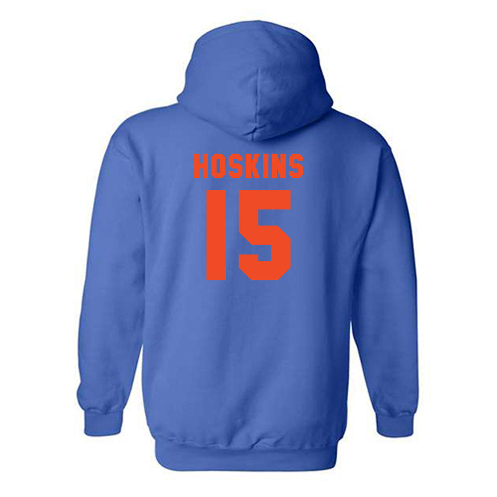 Florida - NCAA Women's Lacrosse : Caroline Hoskins - Sports Shersey Hooded Sweatshirt-1