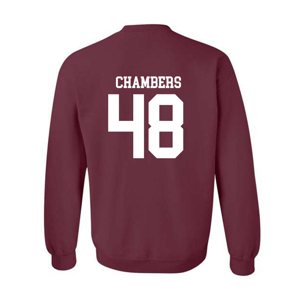Mississippi State - NCAA Football : Hayden Chambers - Classic Shersey Crewneck Sweatshirt-1