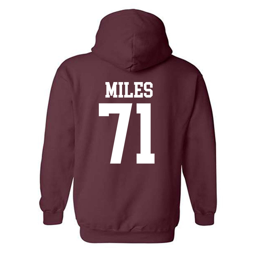 Mississippi State - NCAA Football : Saquon Miles - Classic Shersey Hooded Sweatshirt-1