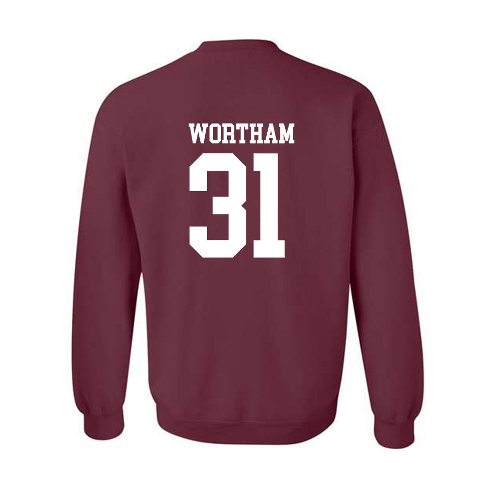 Mississippi State - NCAA Baseball : Charlie Wortham - Classic Shersey Crewneck Sweatshirt-1