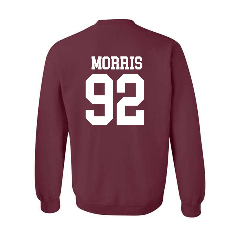 Mississippi State - NCAA Football : Kaleb Morris - Classic Shersey Crewneck Sweatshirt-1