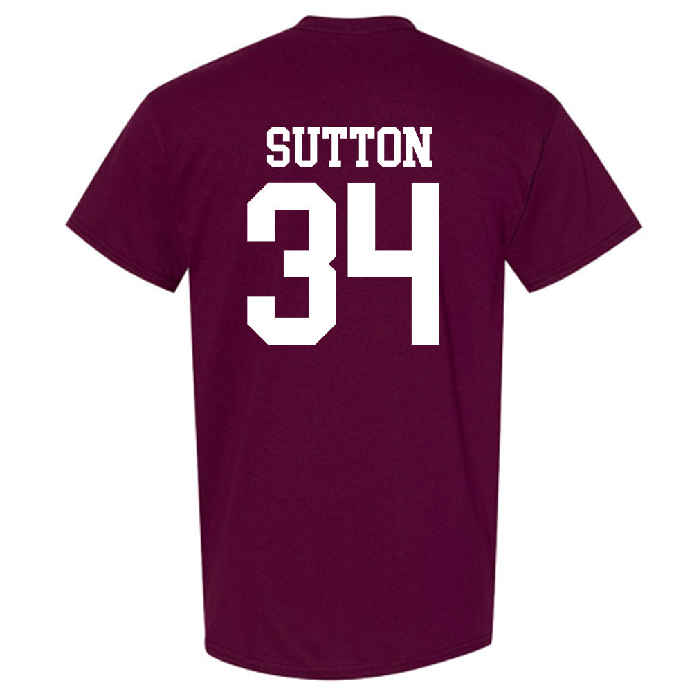 Mississippi State - NCAA Football : Vic Sutton - Classic Shersey T-Shirt-1