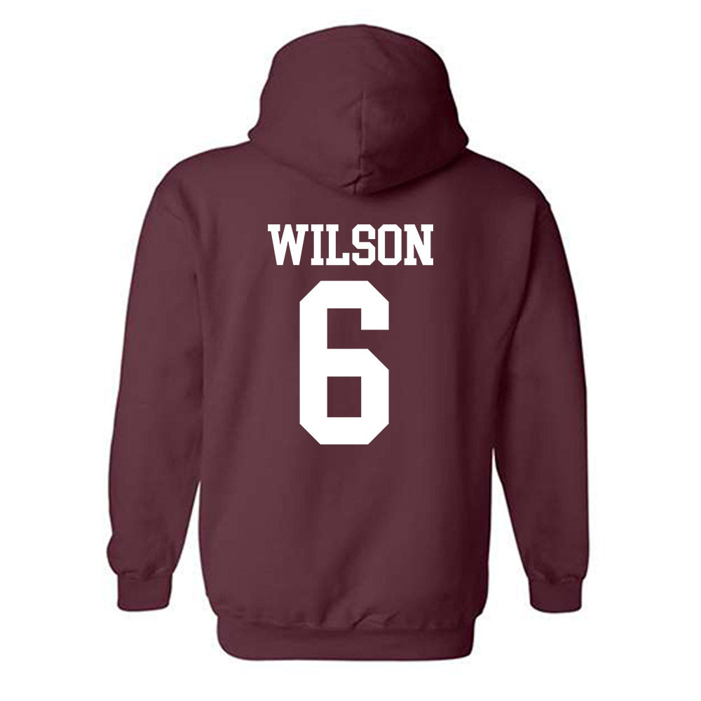 Mississippi State - NCAA Football : Kolin Wilson - Classic Shersey Hooded Sweatshirt-1
