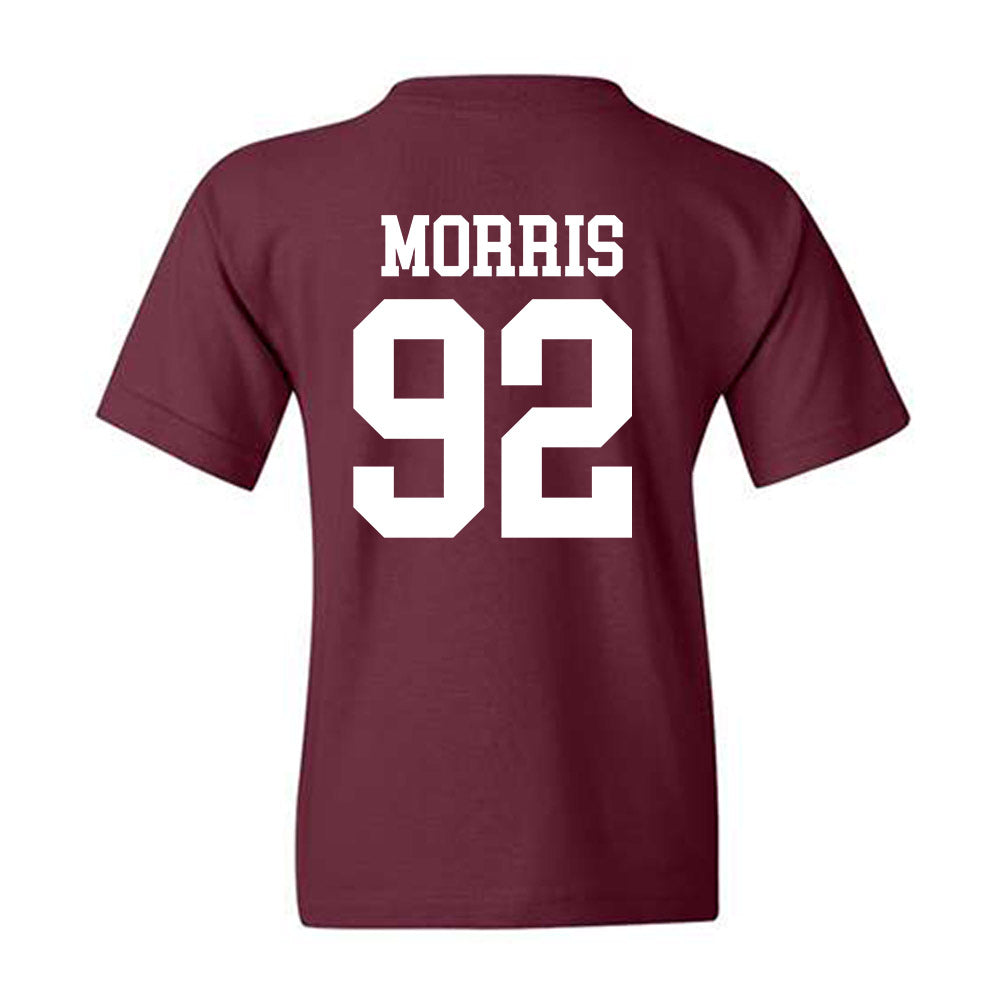 Mississippi State - NCAA Football : Kaleb Morris - Classic Shersey Youth T-Shirt-1