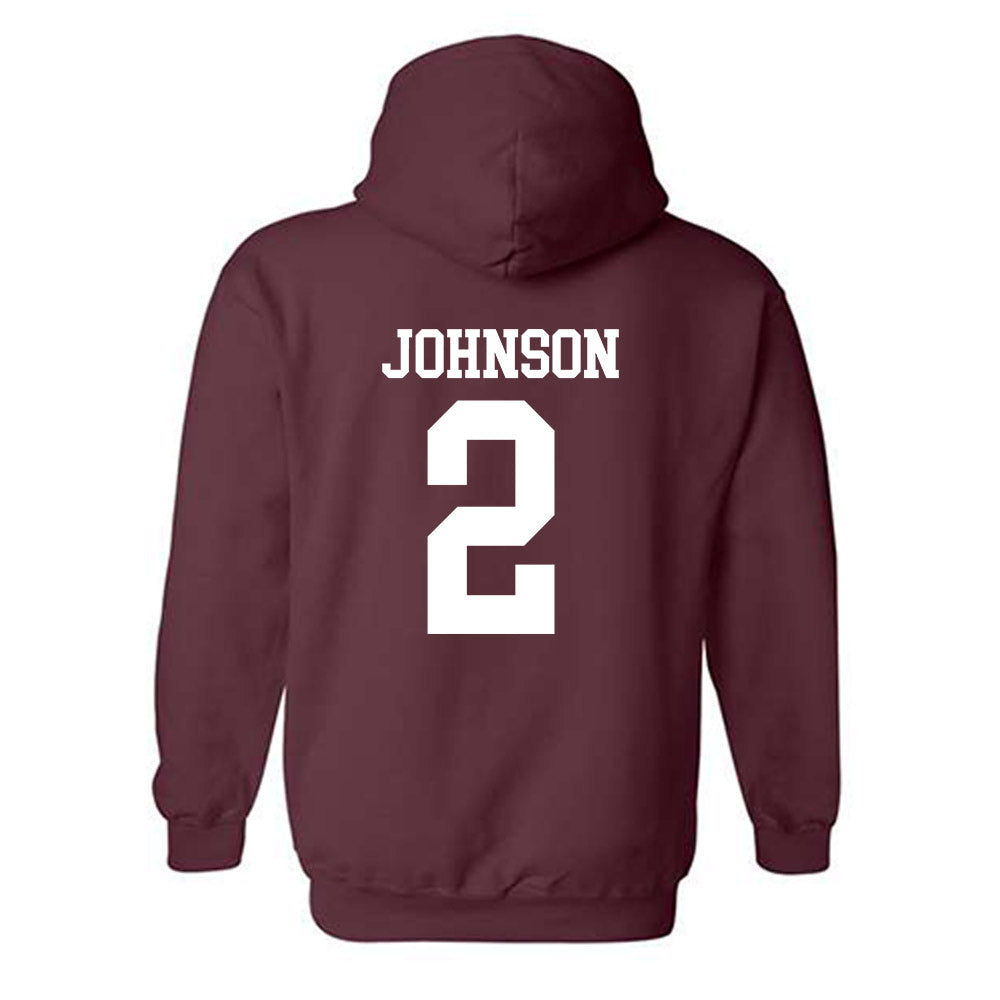 Mississippi State - NCAA Football : Marquis Johnson - Classic Shersey Hooded Sweatshirt-1