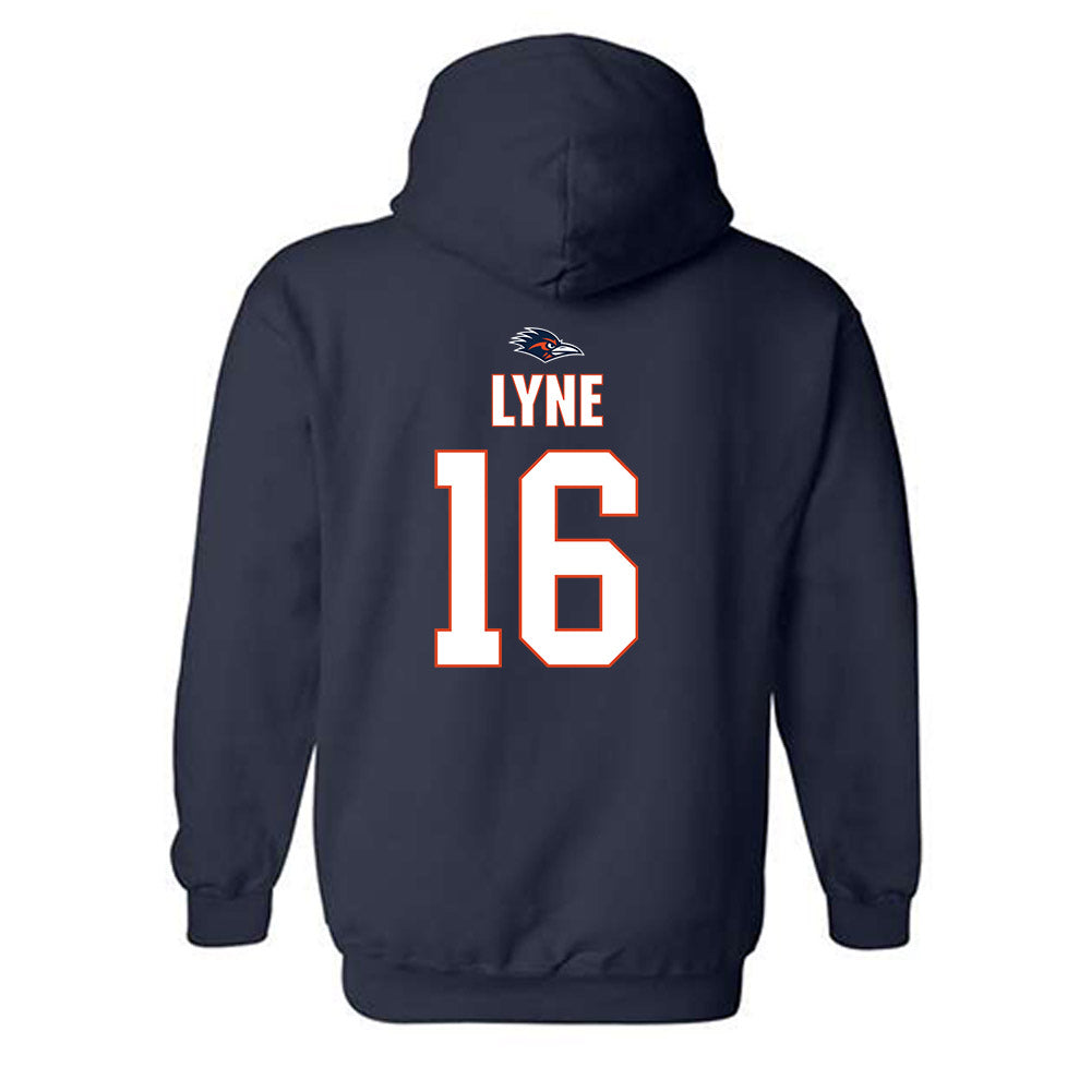UTSA - NCAA Baseball : Blayne Lyne - Classic Shersey Hooded Sweatshirt-1