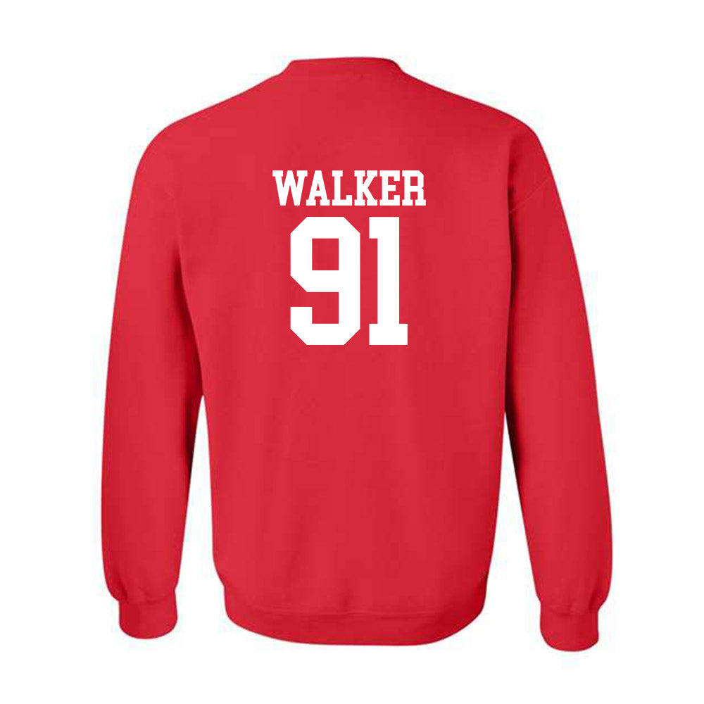 Houston - NCAA Football : Kaleb Walker - Classic Shersey Crewneck Sweatshirt-1