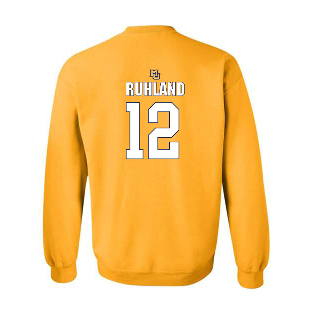 Marquette - NCAA Women's Soccer : Abby Ruhland - Generic Shersey Crewneck Sweatshirt-1