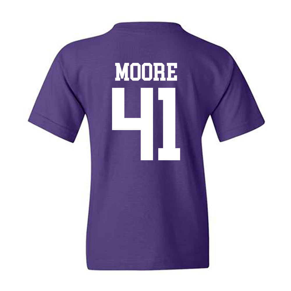 Kansas State - NCAA Football : Ashton Moore - Classic Shersey Youth T-Shirt-1