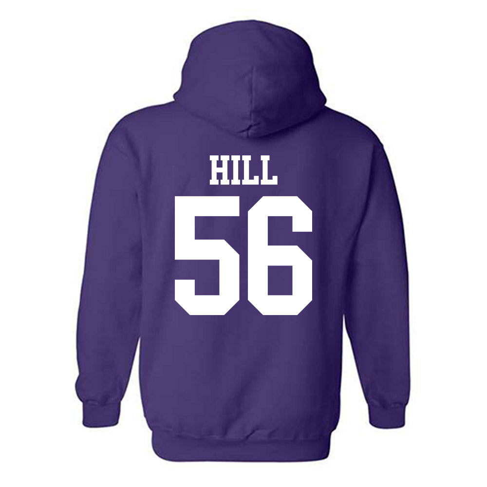 Kansas State - NCAA Football : Elijah Hill - Classic Shersey Hooded Sweatshirt-1