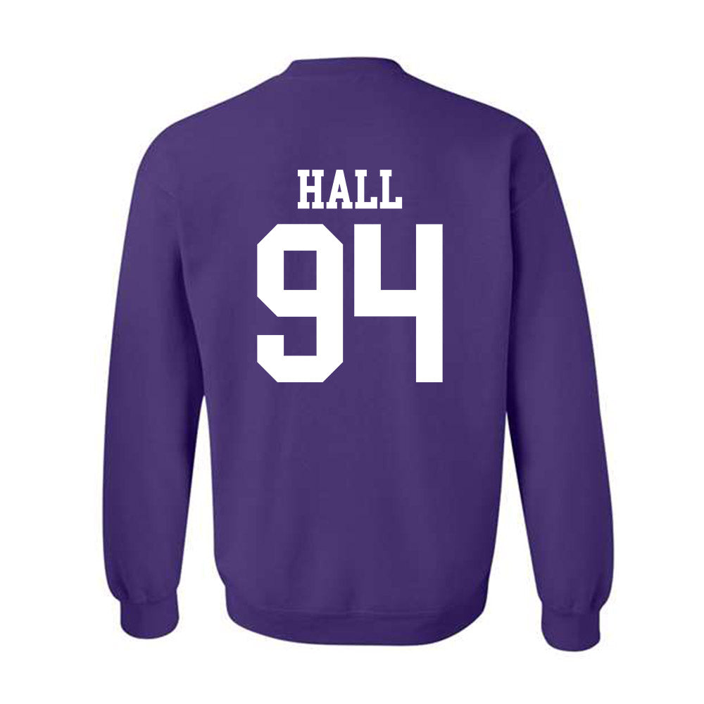 Kansas State - NCAA Football : Kingston Hall - Classic Shersey Crewneck Sweatshirt-1