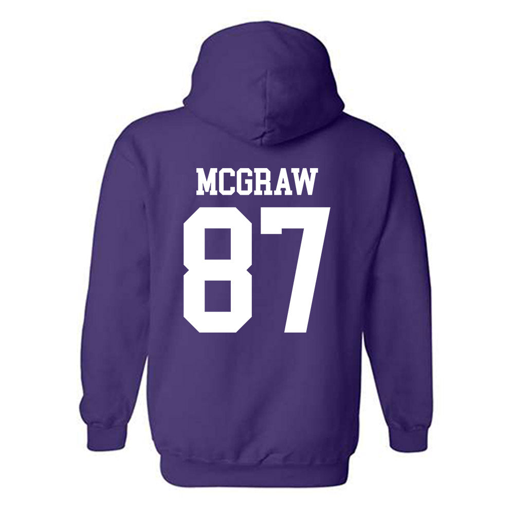 Kansas State - NCAA Football : Lawson Mcgraw - Classic Shersey Hooded Sweatshirt-1