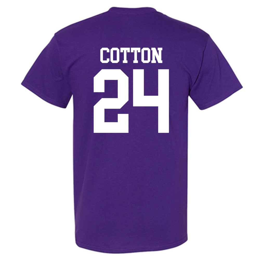 Kansas State - NCAA Women's Basketball : Jenessa Cotton - Classic Shersey T-Shirt-1
