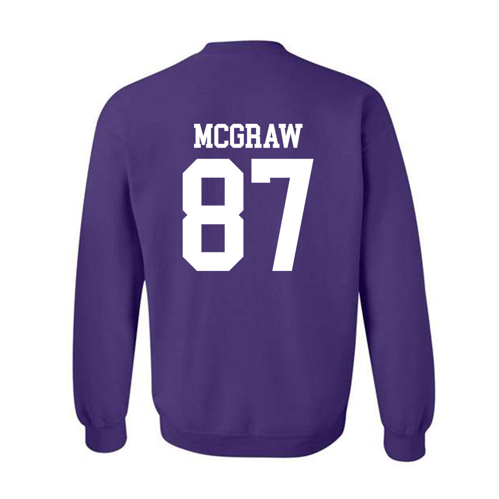 Kansas State - NCAA Football : Lawson Mcgraw - Classic Shersey Crewneck Sweatshirt-1