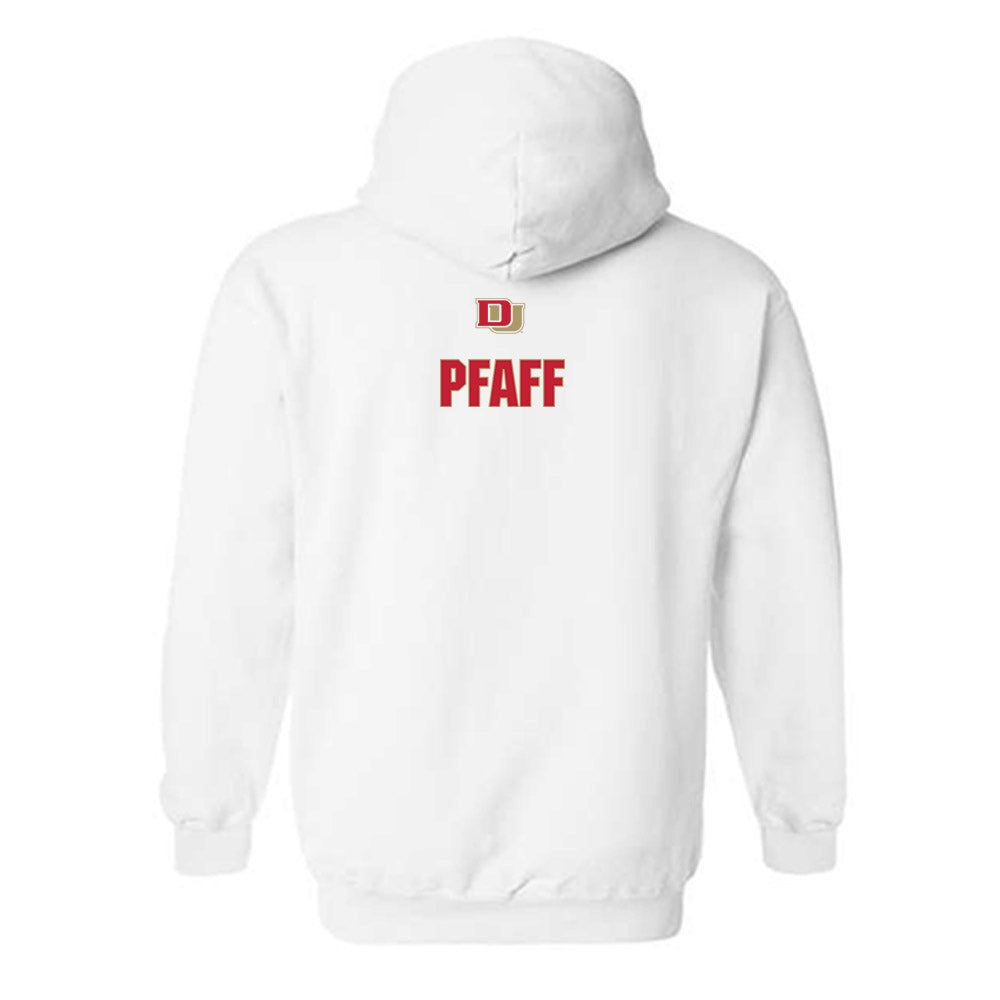DU - NCAA Women's Swimming & Diving : Ava Pfaff - Classic Shersey Hooded Sweatshirt-1