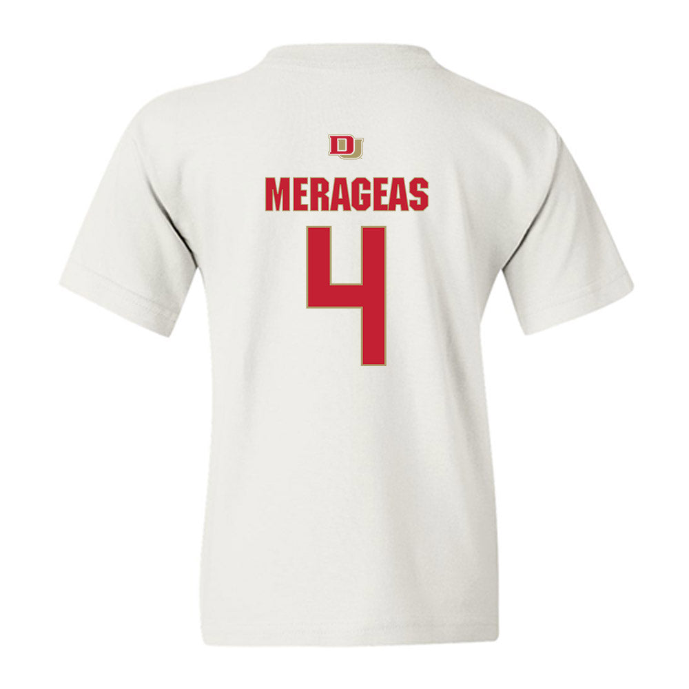 DU - NCAA Men's Lacrosse : Chris Merageas - Classic Shersey Youth T-Shirt-1