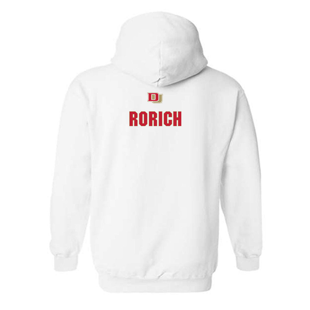 DU - NCAA Women's Gymnastics : Kiley Rorich - Classic Shersey Hooded Sweatshirt-1