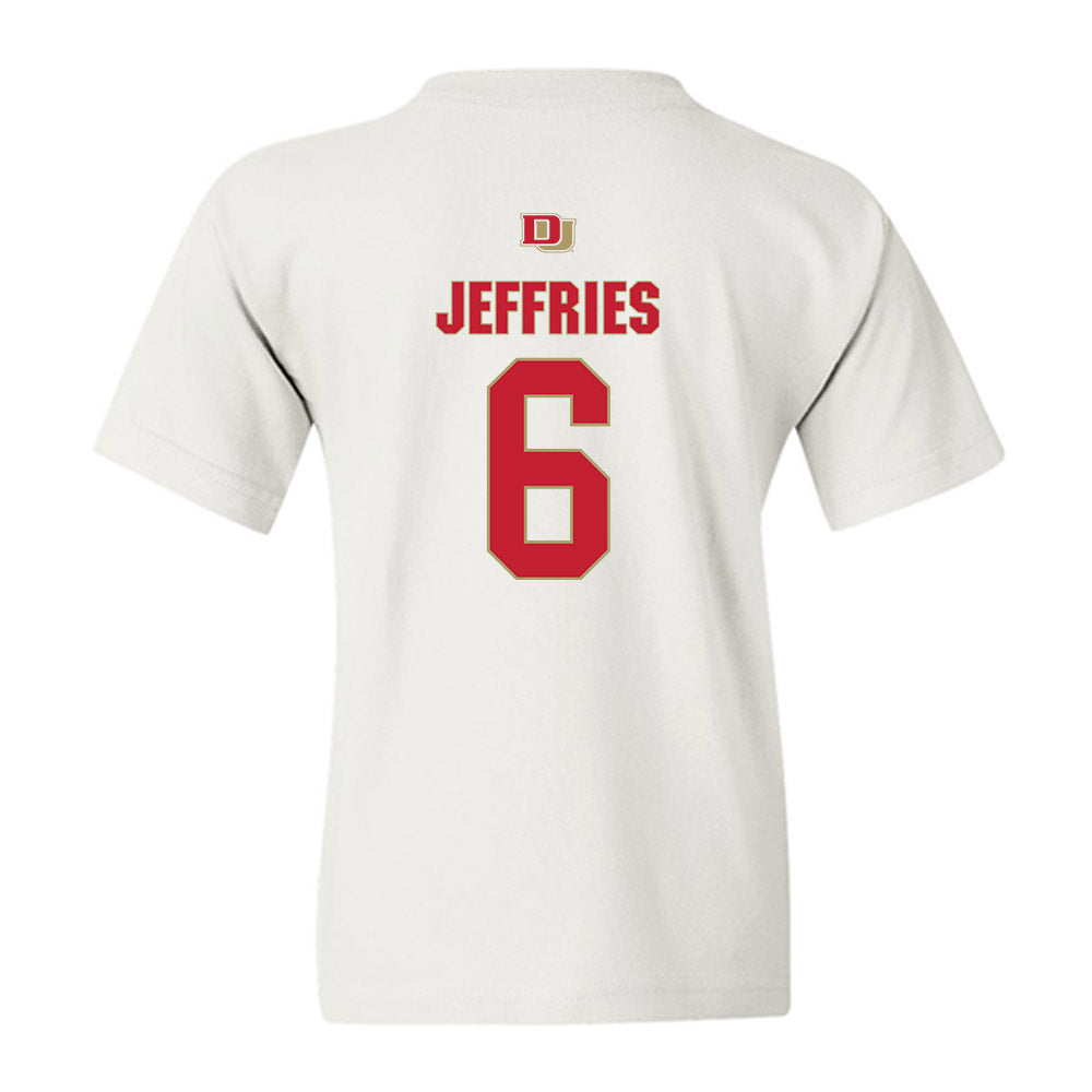 DU - NCAA Women's Soccer : Riley Jeffries - Classic Shersey Youth T-Shirt-1