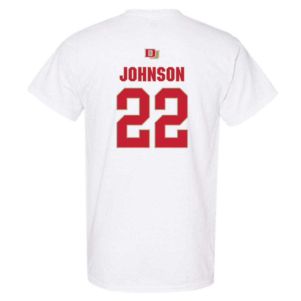 DU - NCAA Men's Lacrosse : Dakota Johnson - Classic Shersey T-Shirt-1