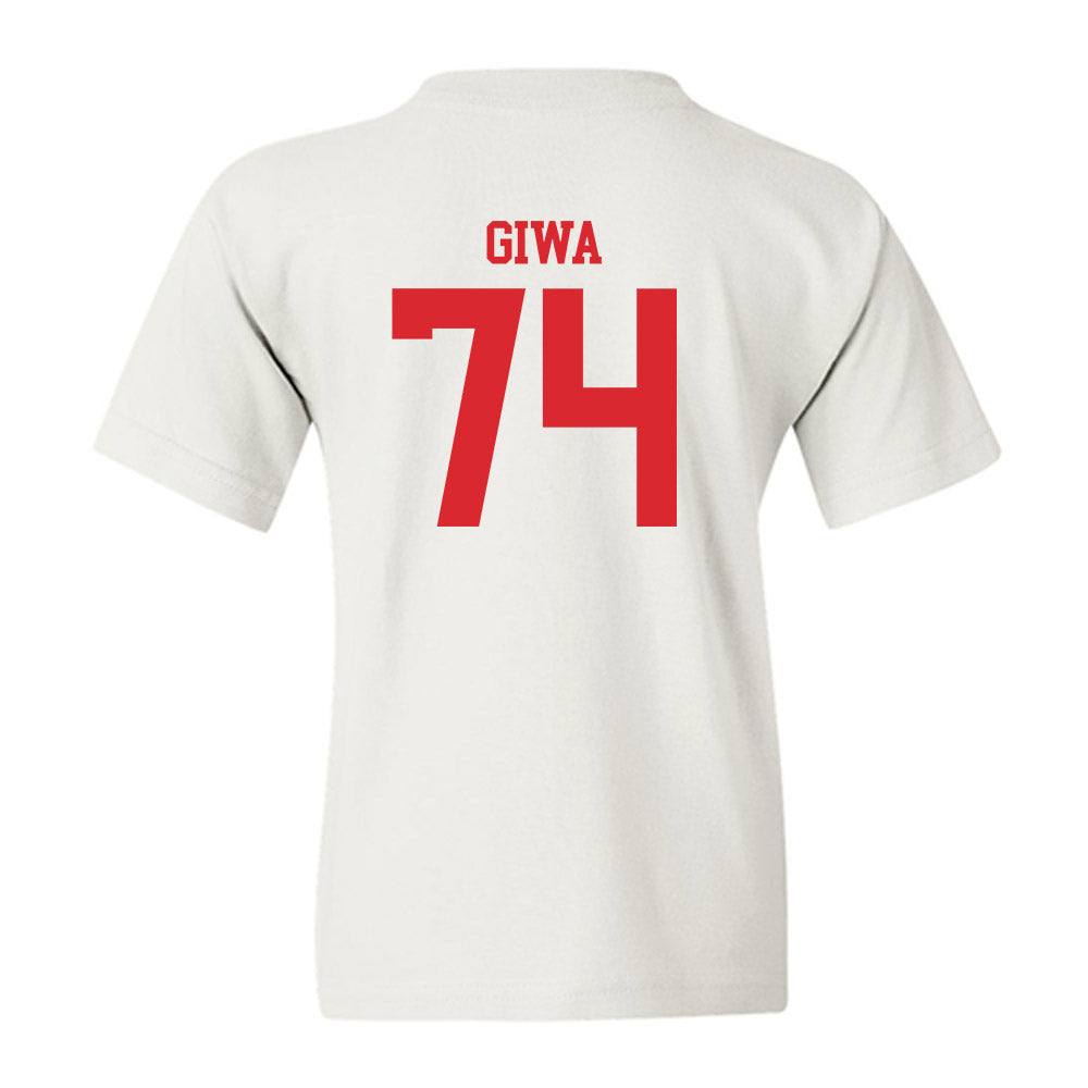 Rutgers - NCAA Football : Moshood Giwa - Classic Shersey Youth T-Shirt-1