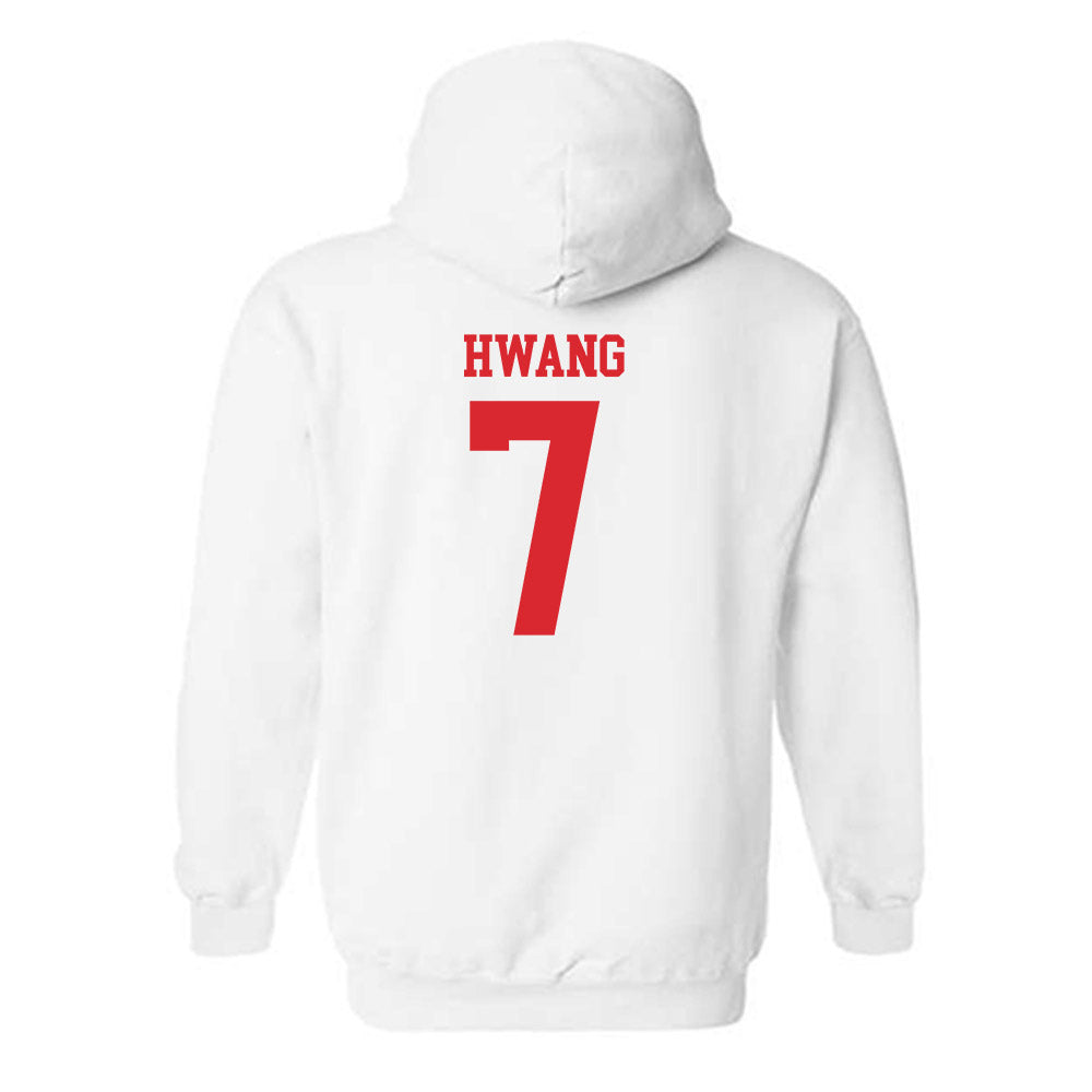 Rutgers - NCAA Softball : Riley Hwang - Classic Shersey Hooded Sweatshirt-1