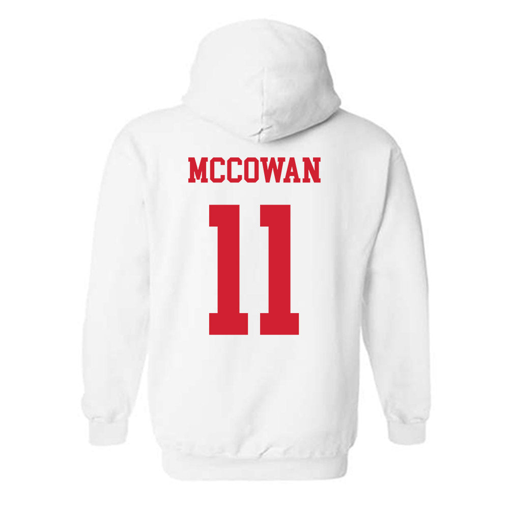 Houston - NCAA Women's Basketball : Raegan Mccowan - Classic Shersey Hooded Sweatshirt-1