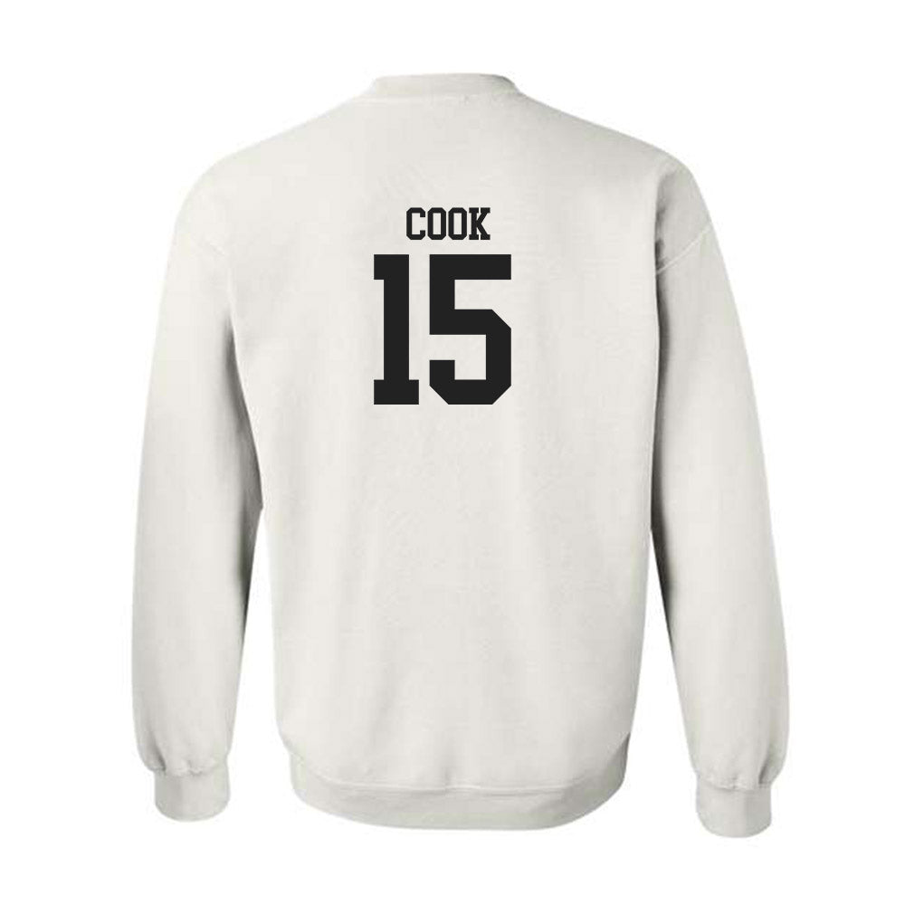 Wake Forest - NCAA Football : Devin Cook - Classic Shersey Crewneck Sweatshirt-1