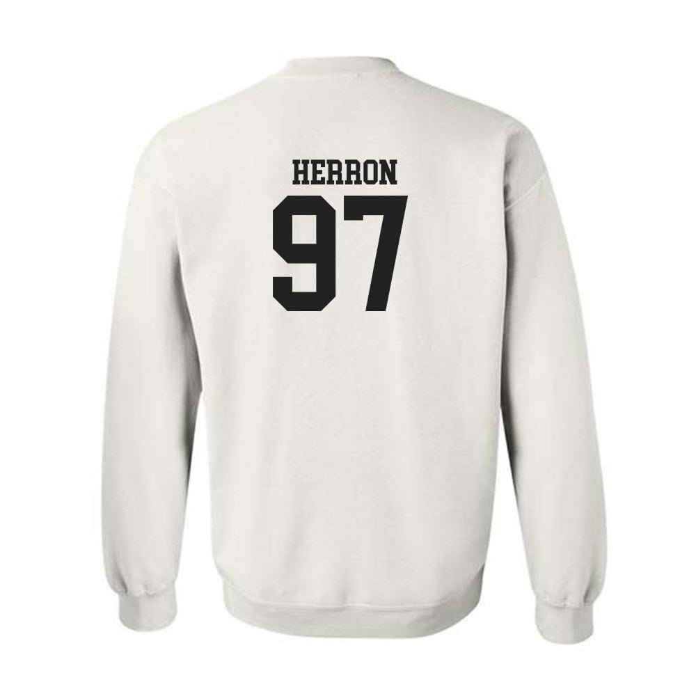 Wake Forest - NCAA Football : Matthew Herron - Classic Shersey Crewneck Sweatshirt-1
