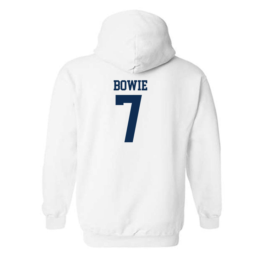 West Virginia - NCAA Football : Jarod Bowie - Classic Shersey Hooded Sweatshirt-1