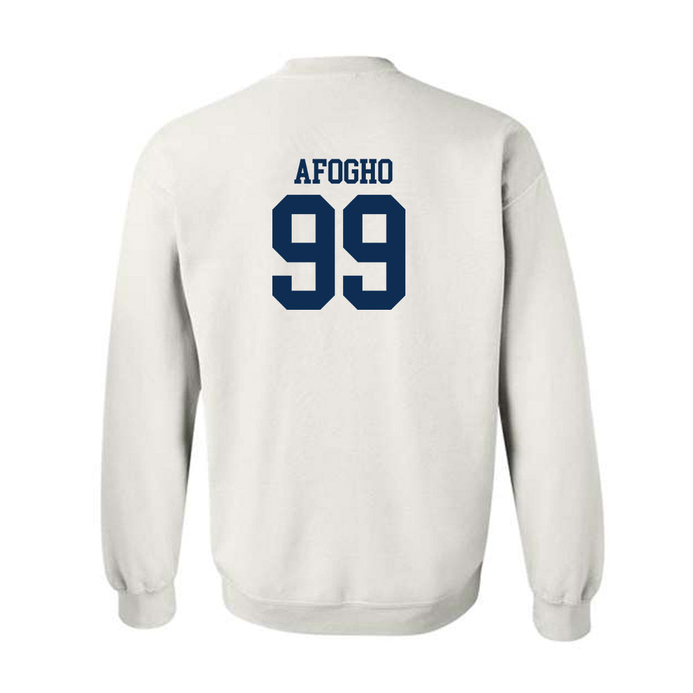 West Virginia - NCAA Football : David Afogho - Classic Shersey Crewneck Sweatshirt-1