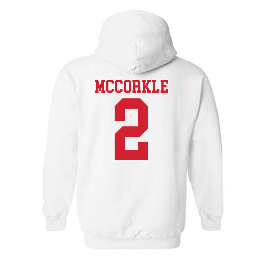 Houston - NCAA Women's Basketball : Alyvia McCorkle - Classic Shersey Hooded Sweatshirt-1